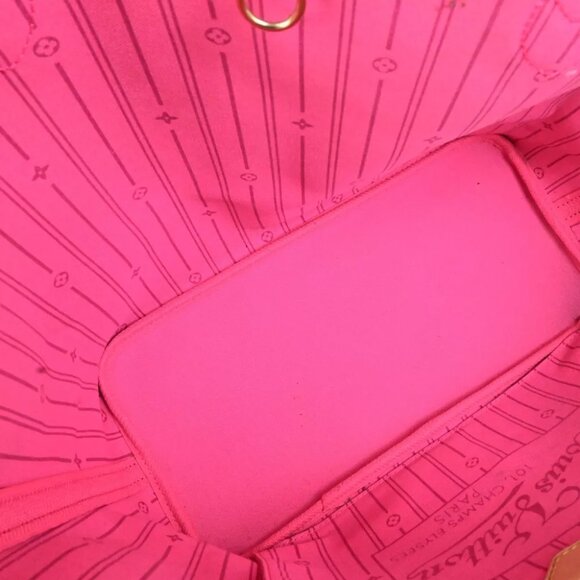 LOUIS VUITTON Neverfull MM Shoulder Tote Bag Monogram Rose Brown M48613 369RK837 - Picture 2 of 16